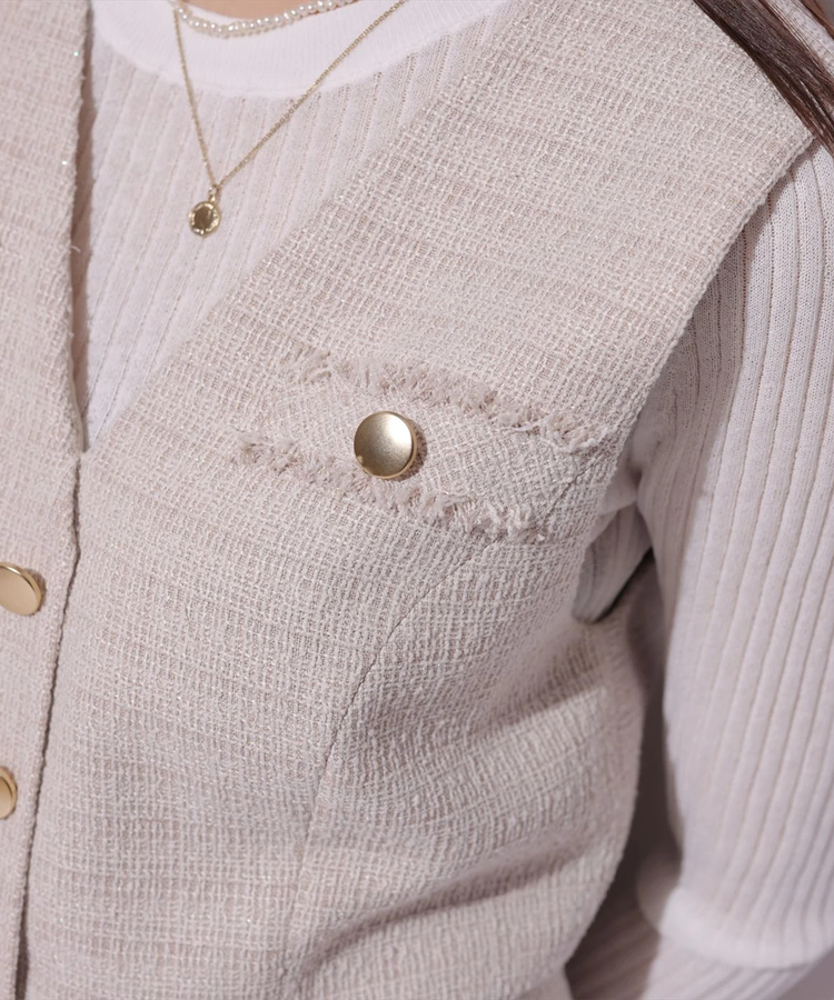 ツイードジレワンピ | ワンピース | Mystrada（マイストラーダ