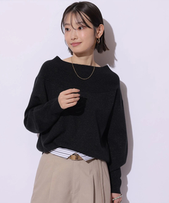 Mystrada(マイストラーダ) |ゆるラメオフショルニット