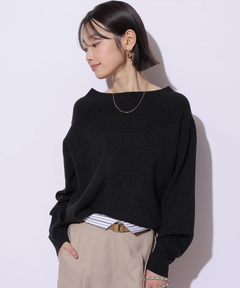 Mystrada(マイストラーダ) |ゆるラメオフショルニット