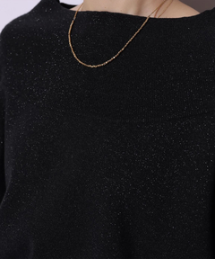 Mystrada(マイストラーダ) |ゆるラメオフショルニット