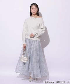 Mystrada(マイストラーダ) |ゆるラメオフショルニット