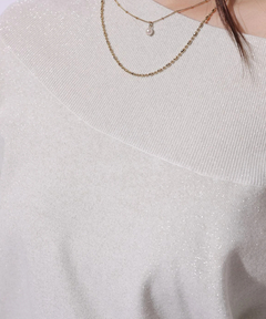 Mystrada(マイストラーダ) |ゆるラメオフショルニット