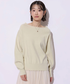 Mystrada(マイストラーダ) |ゆるラメオフショルニット