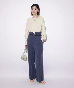 Mystrada(マイストラーダ) |ゆるラメオフショルニット