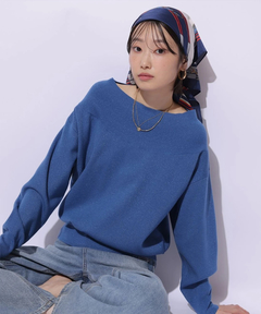 Mystrada(マイストラーダ) |ゆるラメオフショルニット