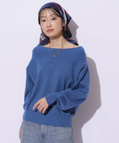 Mystrada(マイストラーダ) |ゆるラメオフショルニット