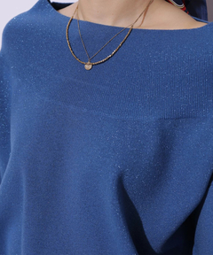 Mystrada(マイストラーダ) |ゆるラメオフショルニット