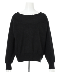 Mystrada(マイストラーダ) |ゆるラメオフショルニット