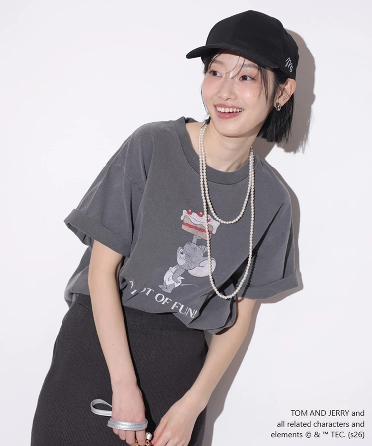 TOM and JERRYコラボ〉タフィー ケーキTシャツ | Tシャツ・カットソー