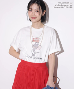 Mystrada(マイストラーダ) |〈TOM and JERRYコラボ〉タフィー ケーキTシャツ