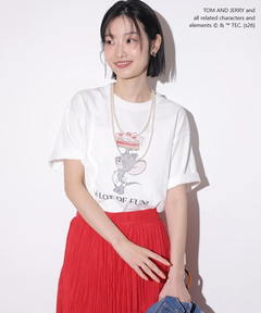 Mystrada(マイストラーダ) |〈TOM and JERRYコラボ〉タフィー ケーキTシャツ