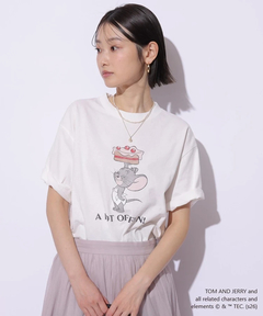 Mystrada(マイストラーダ) |〈TOM and JERRYコラボ〉タフィー ケーキTシャツ