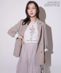 Mystrada(マイストラーダ) |〈TOM and JERRYコラボ〉タフィー ケーキTシャツ