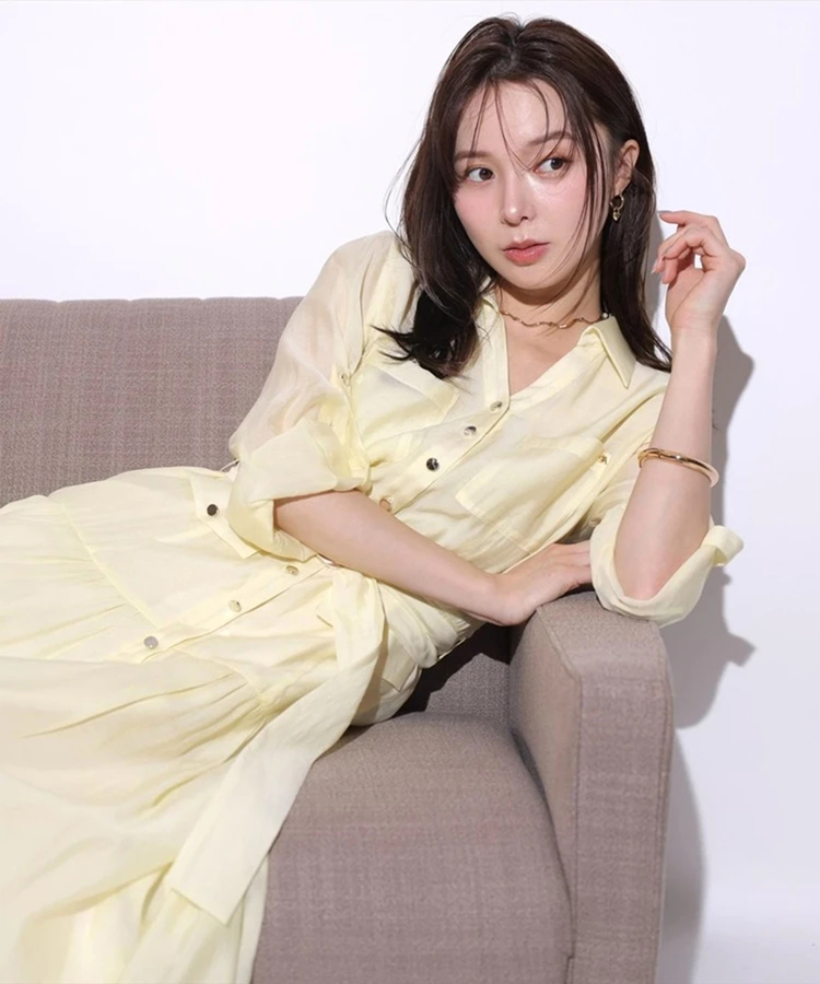 ポケットシアーシャツワンピ | ワンピース | Mystrada（マイストラーダ