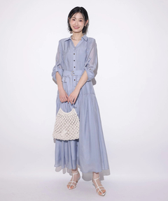 Mystrada(マイストラーダ) |ポケットシアーシャツワンピ