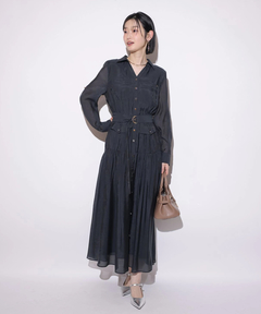 Mystrada(マイストラーダ) |ポケットシアーシャツワンピ