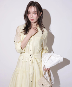 Mystrada(マイストラーダ) |ポケットシアーシャツワンピ