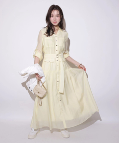 Mystrada(マイストラーダ) |ポケットシアーシャツワンピ