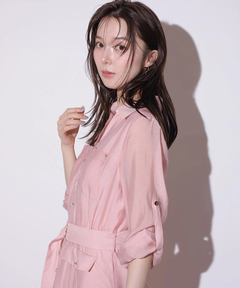 Mystrada(マイストラーダ) |ポケットシアーシャツワンピ