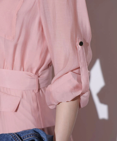 Mystrada(マイストラーダ) |ポケットシアーシャツワンピ