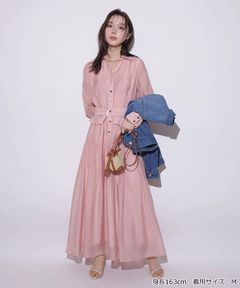 Mystrada(マイストラーダ) |ポケットシアーシャツワンピ