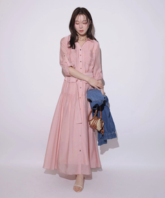 Mystrada(マイストラーダ) |ポケットシアーシャツワンピ