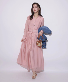 Mystrada(マイストラーダ) |ポケットシアーシャツワンピ