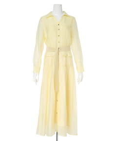 Mystrada(マイストラーダ) |ポケットシアーシャツワンピ