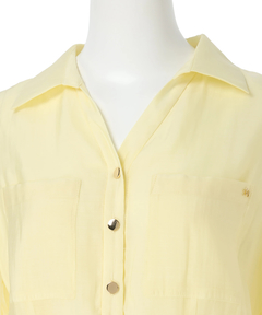 Mystrada(マイストラーダ) |ポケットシアーシャツワンピ