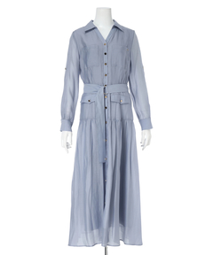 Mystrada(マイストラーダ) |ポケットシアーシャツワンピ