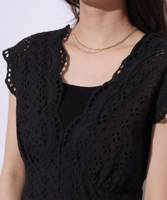 Mystrada(マイストラーダ) |カットワークワンピース