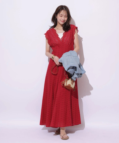 Mystrada(マイストラーダ) |カットワークワンピース