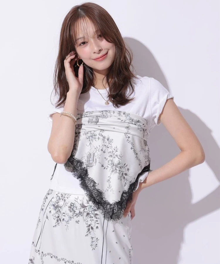スカーフ付きカットソー | Tシャツ・カットソー | Mystrada（マイ