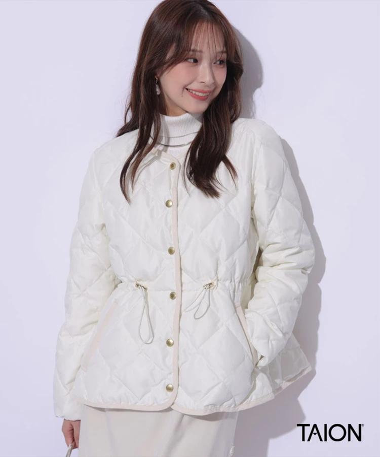 Mystrada(マイストラーダ) |〈TAION〉ペプラムショートダウン