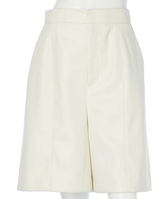 Arpege story(アルページュストーリー) |フェイクレザーハーフパンツ