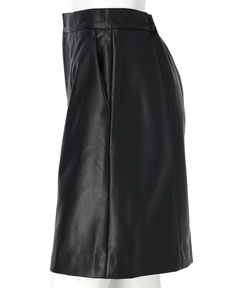 Arpege story(アルページュストーリー) |フェイクレザーハーフパンツ