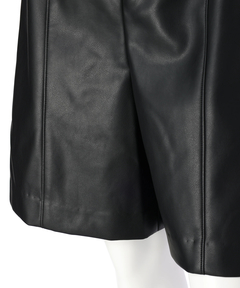 Arpege story(アルページュストーリー) |フェイクレザーハーフパンツ