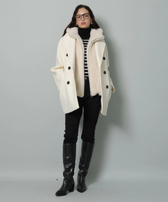 Arpege story(アルページュストーリー) |セミフレアデニムパンツ