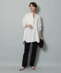 Arpege story(アルページュストーリー) |セミフレアデニムパンツ