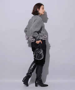 Arpege story(アルページュストーリー) |セミフレアデニムパンツ