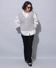 Arpege story(アルページュストーリー) |セミフレアデニムパンツ