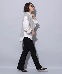 Arpege story(アルページュストーリー) |セミフレアデニムパンツ