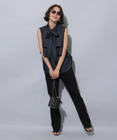 Arpege story(アルページュストーリー) |セミフレアデニムパンツ