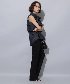 Arpege story(アルページュストーリー) |セミフレアデニムパンツ