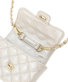 Arpege story(アルページュストーリー) |本革キルティングミニバッグ