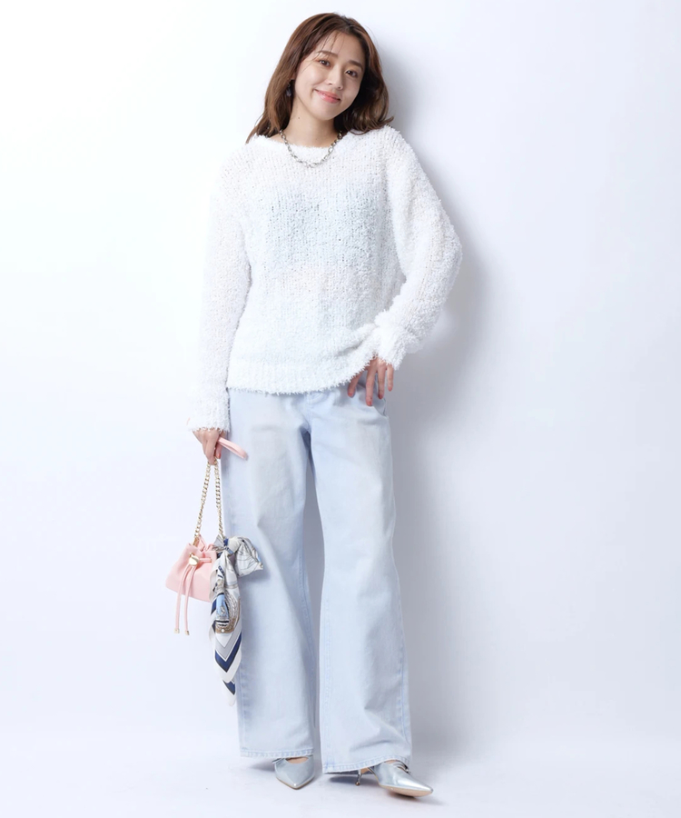 Arpege story(アルページュストーリー) |ワイドデニムパンツ