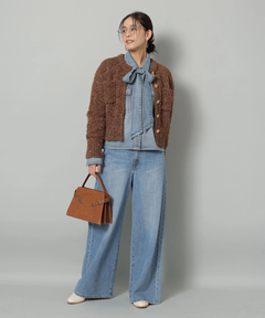 Arpege story(アルページュストーリー) |ワイドデニムパンツ