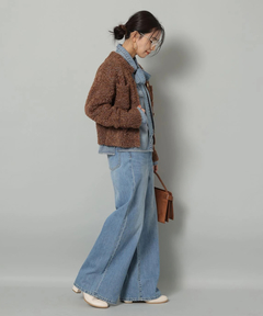 Arpege story(アルページュストーリー) |ワイドデニムパンツ