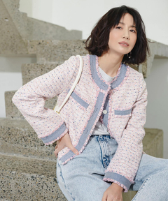 Arpege story(アルページュストーリー) |カーブデニムパンツ