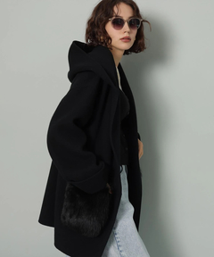 Arpege story(アルページュストーリー) |ファー付きフードリバーコート